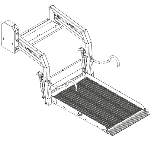 Braun Wheelchair Lift Platform Harness 915-2535Na