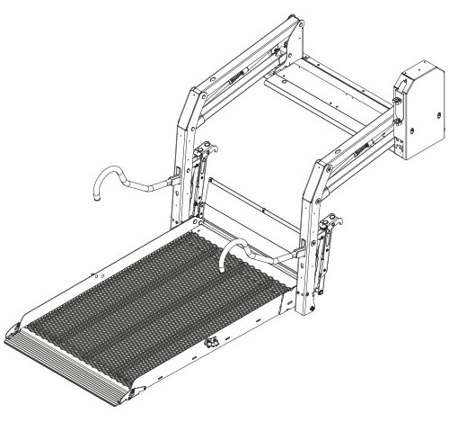 Illustration of a E-1500 solid lift